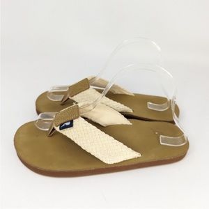 Vineyard Vines‎ braided flip flops  size 7 men's